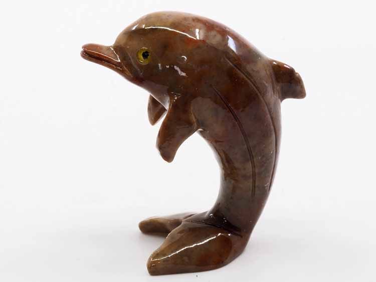 Speckstein Delfin Nr.7