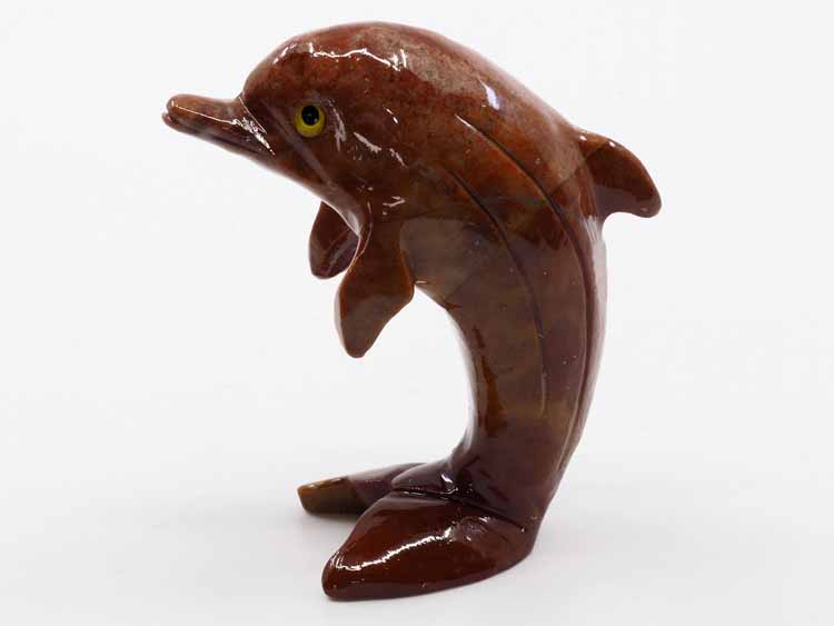 Speckstein Delfin Nr.8