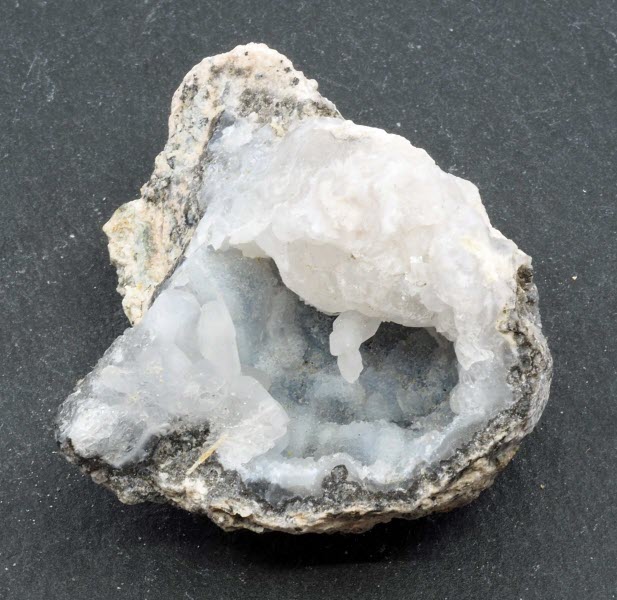 Chalcedon blau Druse Nr.2